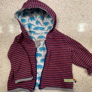 Baby hoodie organic cotton